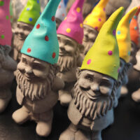 Gartenzwerg stehend - 10 cm