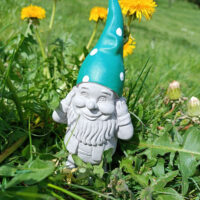 Gartenzwerg «ich höre nichts» - 18 cm