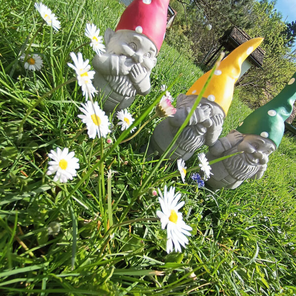 Gartenzwerg «ich höre nichts» - 18 cm – Bild 6