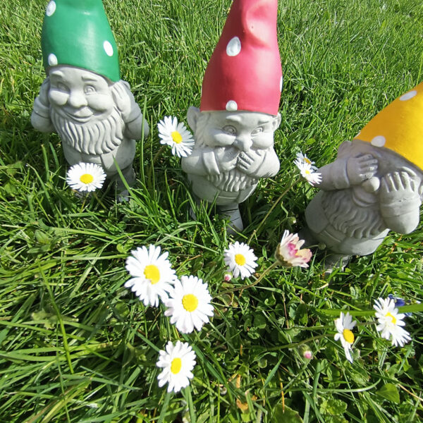 Gartenzwerg «ich höre nichts» - 18 cm – Bild 7