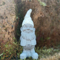 Gartenzwerg stehend mit Blüemlikappe - 10 cm